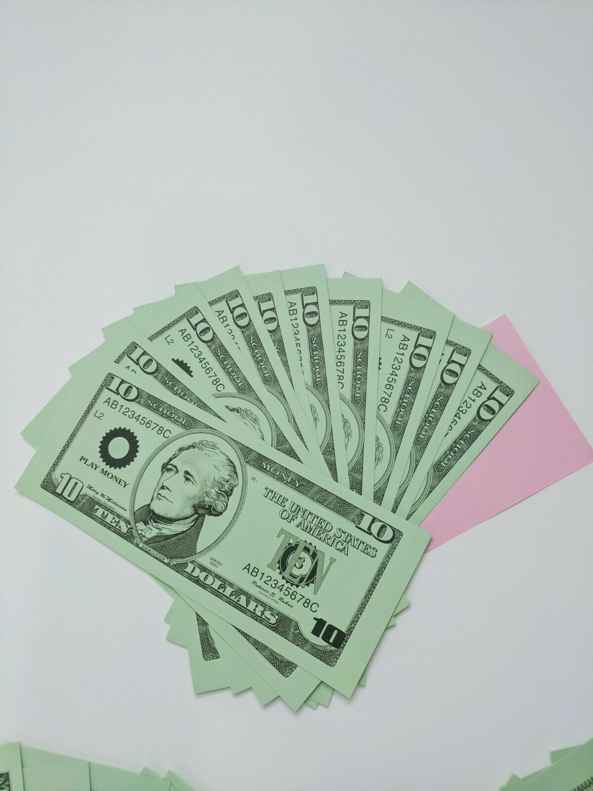 Learning Resources Pretend Play Money HomeSchool Math Currency