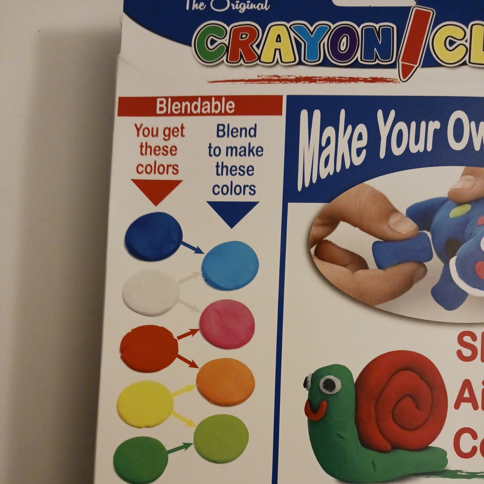 THE PENCIL GRIP 665-2 THE PENCIL GRIP (2 EA) CRAYON CLAY 250 GRAMS