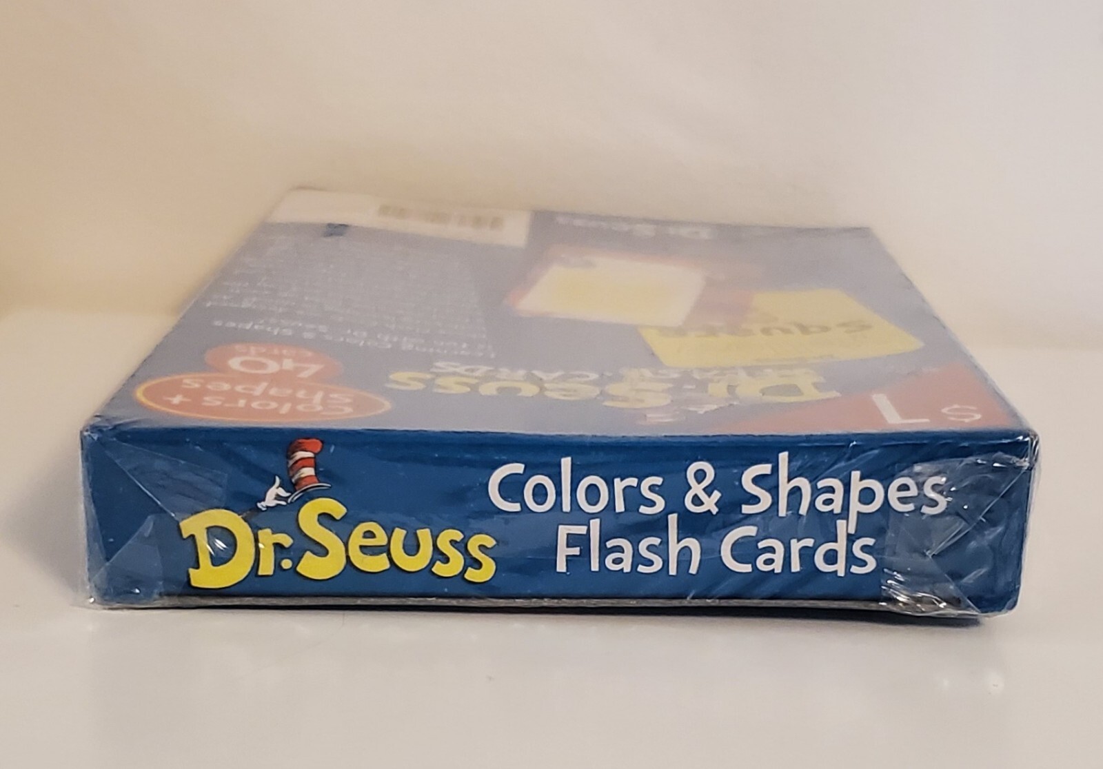 NEW Dr Seuss Flash Cards 40 Count: Colors & Shapes – Cat In The Hat, Thing 1 & 2