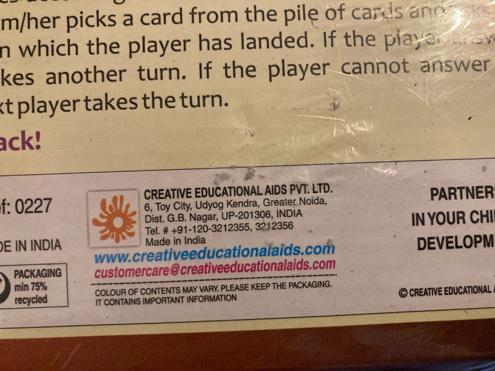 Knowledge Safari, Part 1 Creative Educational NEW