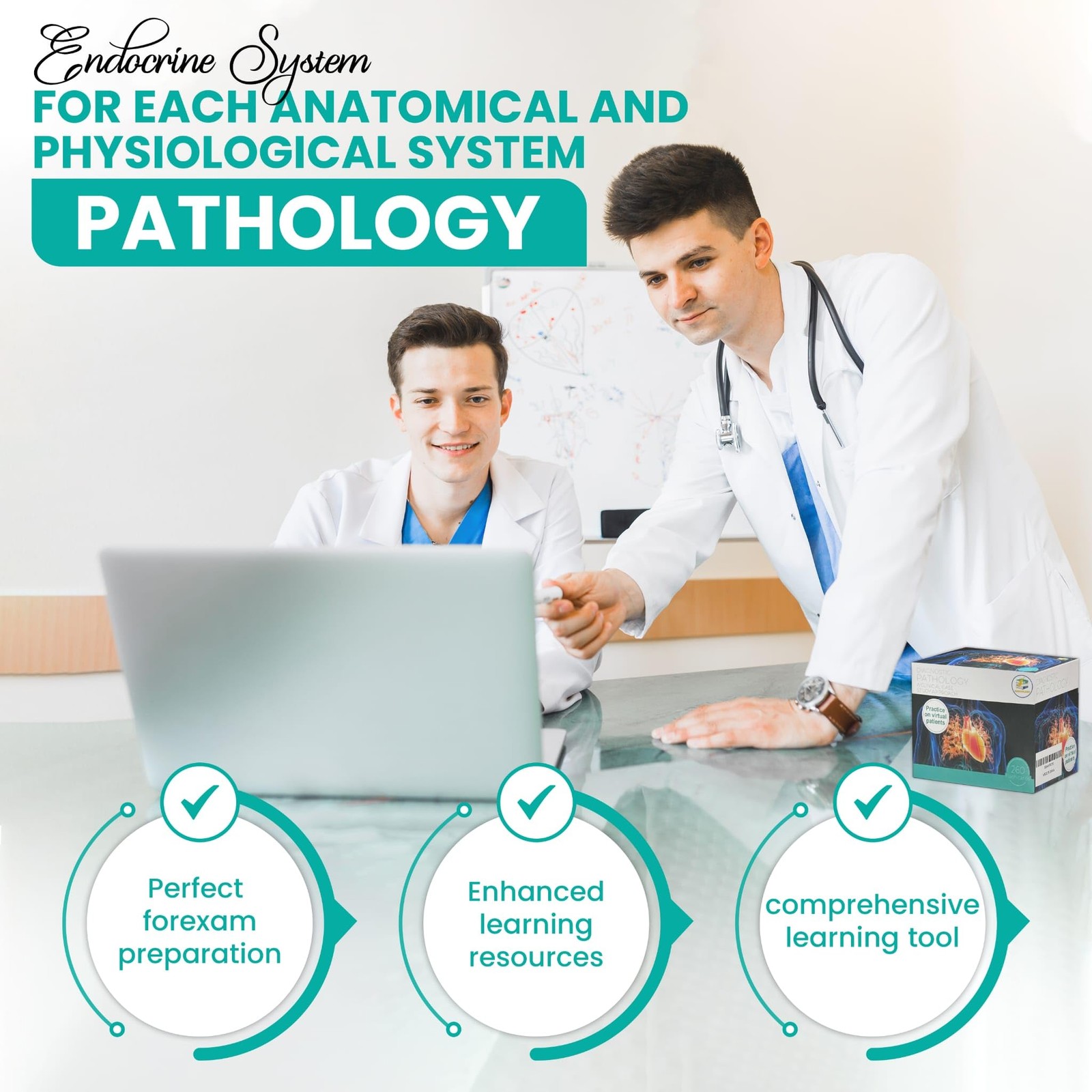 Pathology Flash Cards – 260 Advanced Pathophysiology Flash Card – Comprehensi…
