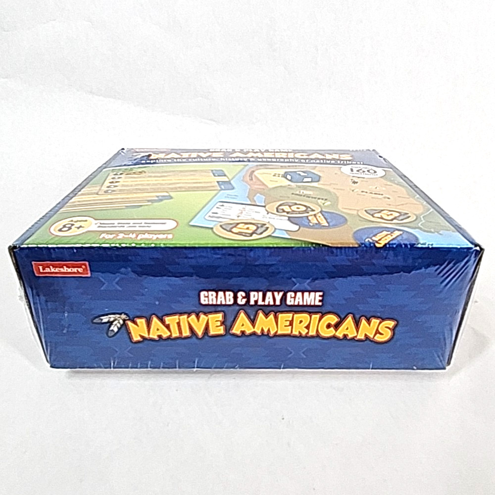 Lakeshore Grab & Play Game NATIVE AMERICANS Educational Game Ages 8+ Homeschool