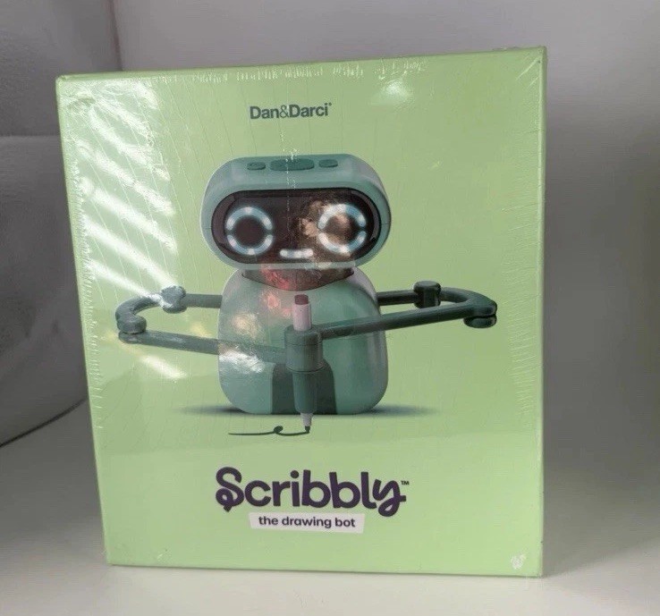 Drawing Robot for Kids Scribbly by Dan&Darci 5-7 Year Girl Birthday Gift Toys