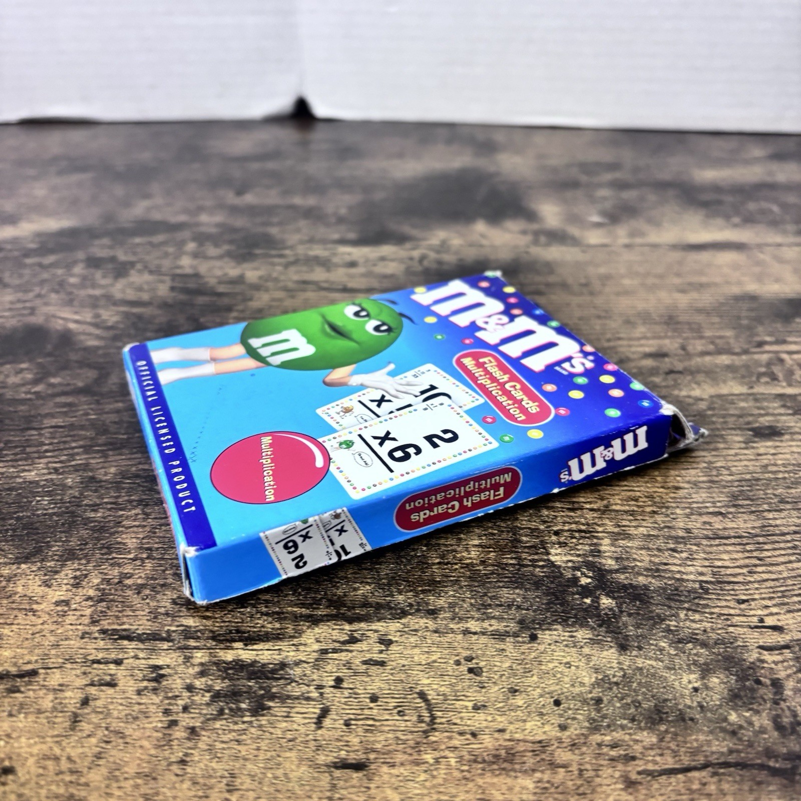 M&Ms MULTIPLICATION FLASH CARDS, FUN WITH YOUR FAVORITE M&M GUYS LEARNING
