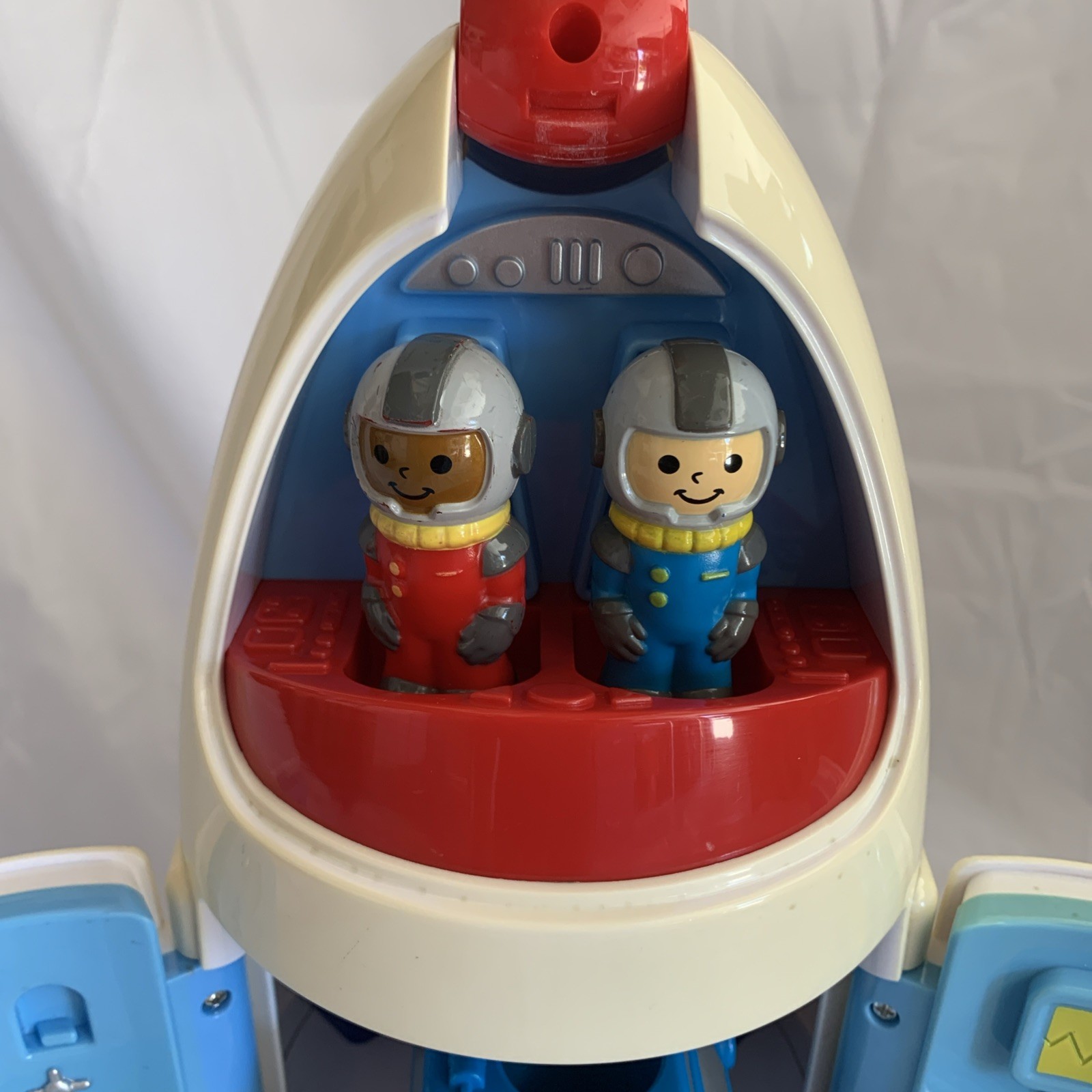 Lakeshore Learn & Play Explore Rocket Space Ship Toy + 2 Astronauts & Rover