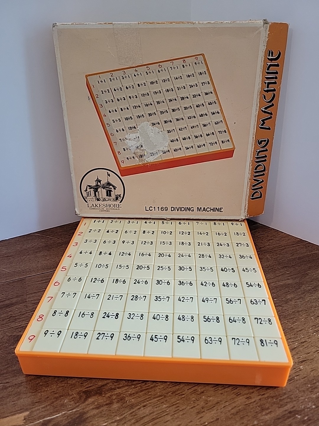 Lakeshore Curriculum LC1169 Dividing Machine Homeschool Division Toy