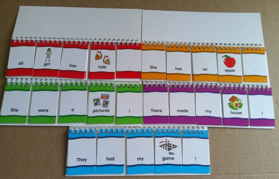 Lakeshore Flip & Read Sight-Word Sentences Set #HH706 Educational Reading Kit