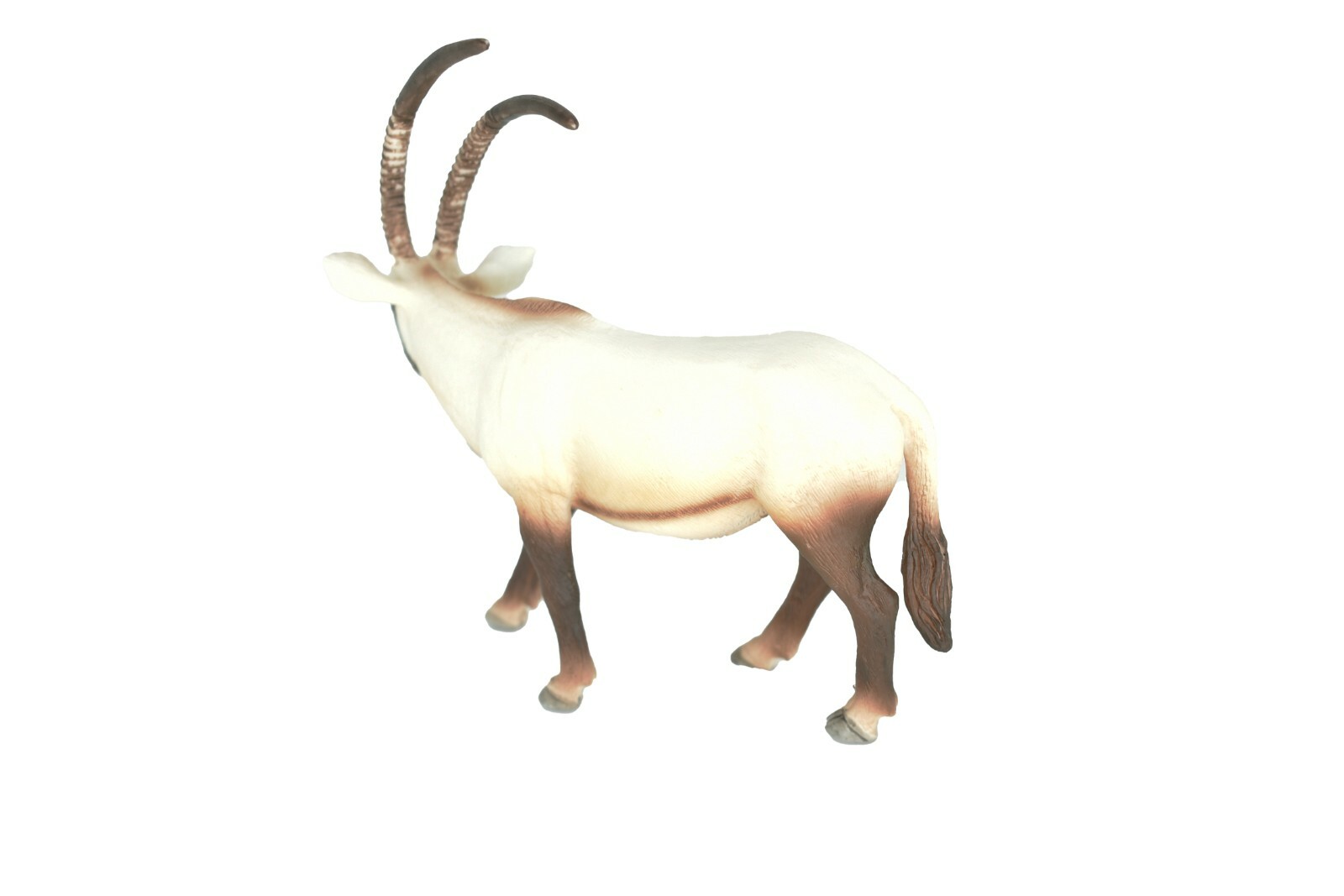 Oryx, Scimitar-horned, Plastic Toy Animal, Kids Gift, Realistic Figure 5″ M147