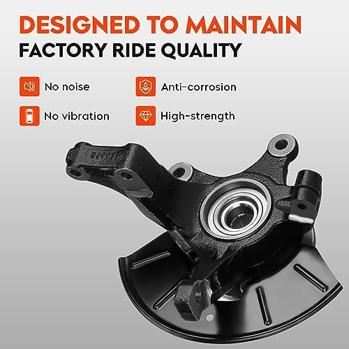 Steering Knuckle & Wheel Bearing Hub Assembly for Ford Escape 2005 Front Right