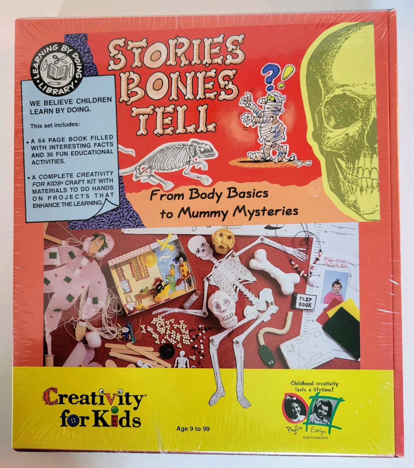 CREATIVITY FOR KIDS STORIES BONES TELL BRAND NEW BODY BASICS TO MUMMY MYSTERIES
