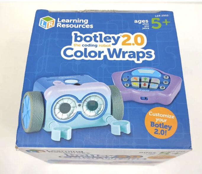 Learning Resources 2955 Botley 2.0 Color Wraps Purple Pack – New