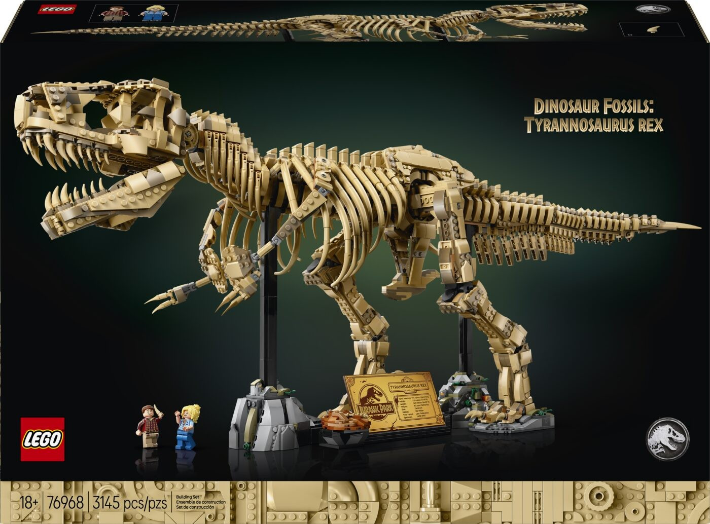 PREORDER Lego Set Jurassic Park World T-rex Fossils 76968