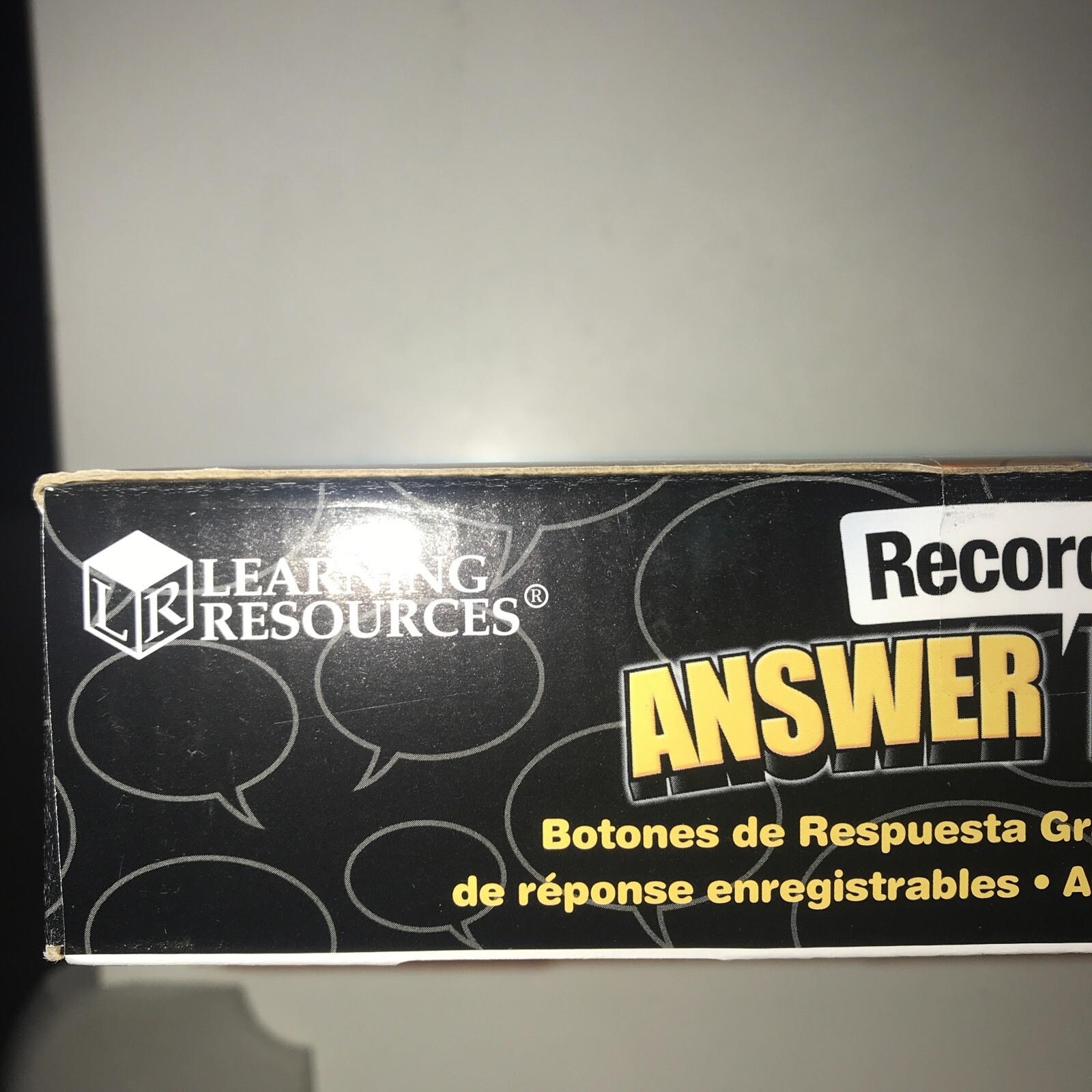 4 Boxes New Learning Resources Recordable Answer Buzzers (16) Subject: Learning