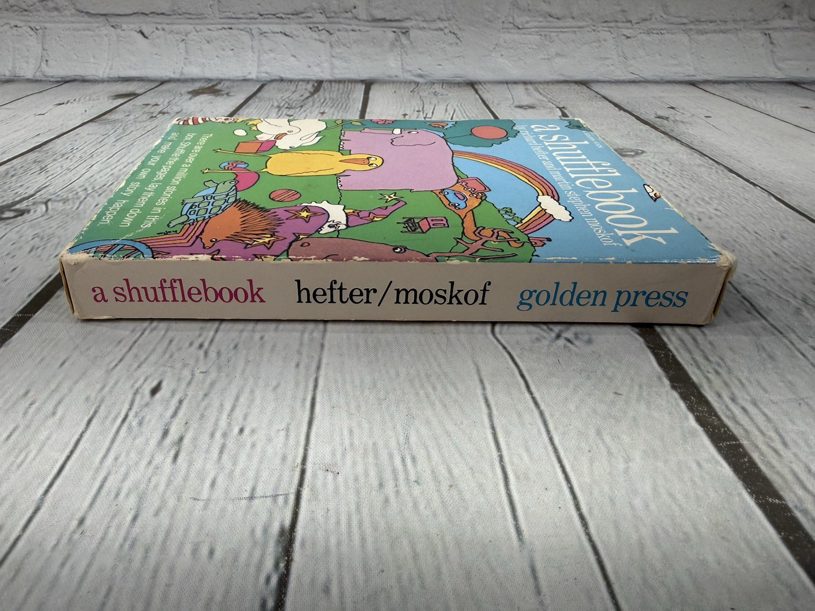 A SHUFFLEBOOK Golden Press Richard Hefter Martin S. Moskof 1970 Story Cards