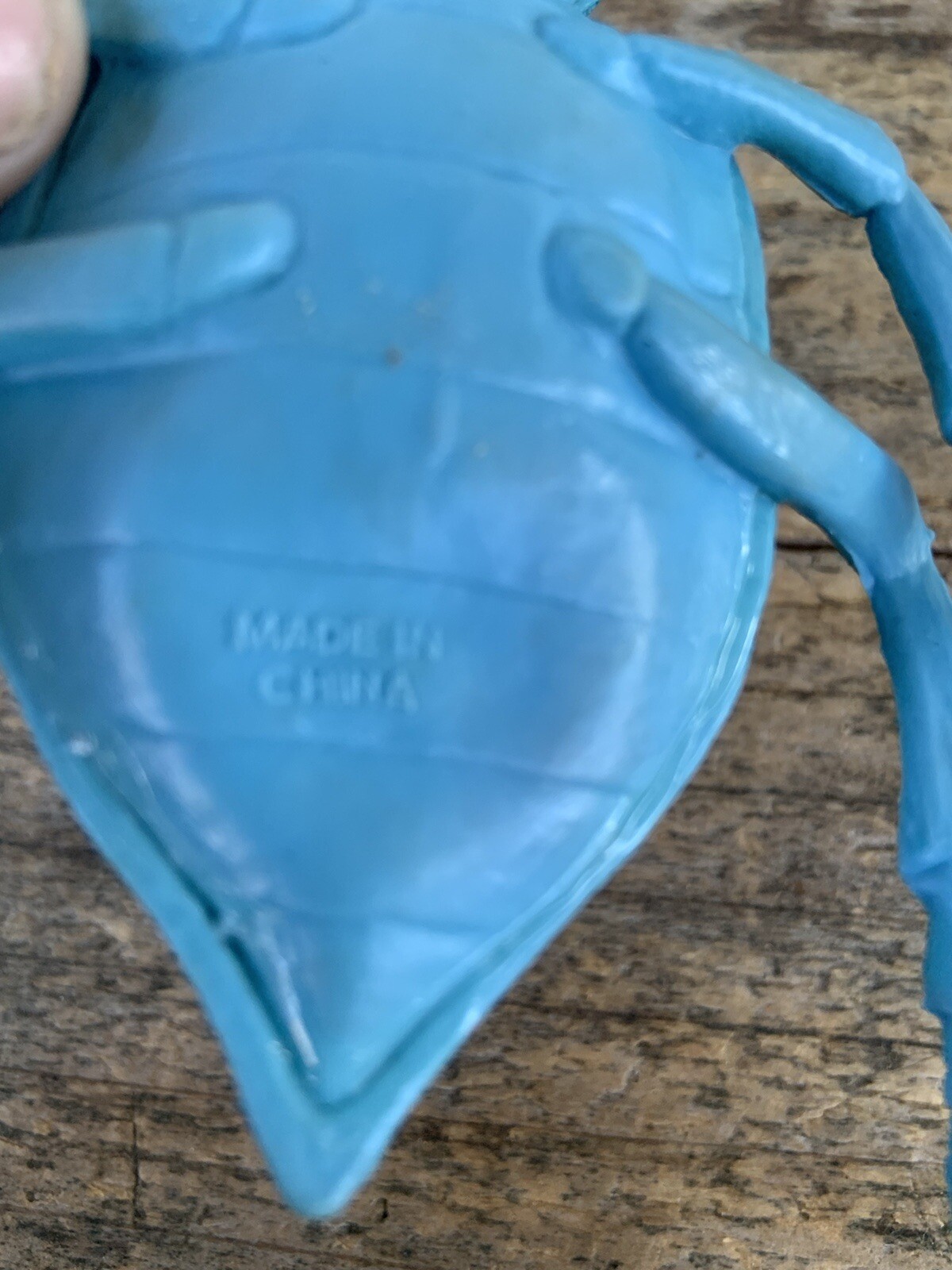 Vintage Plastic Beetle Weevil Toy- Aquarium Decor- VW- Old School- China