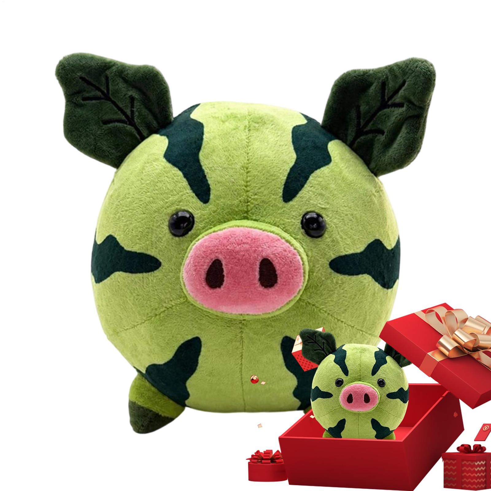 Interactive Music Plush Toy Watermelon Shape Stuffed Animal Interactive Toys
