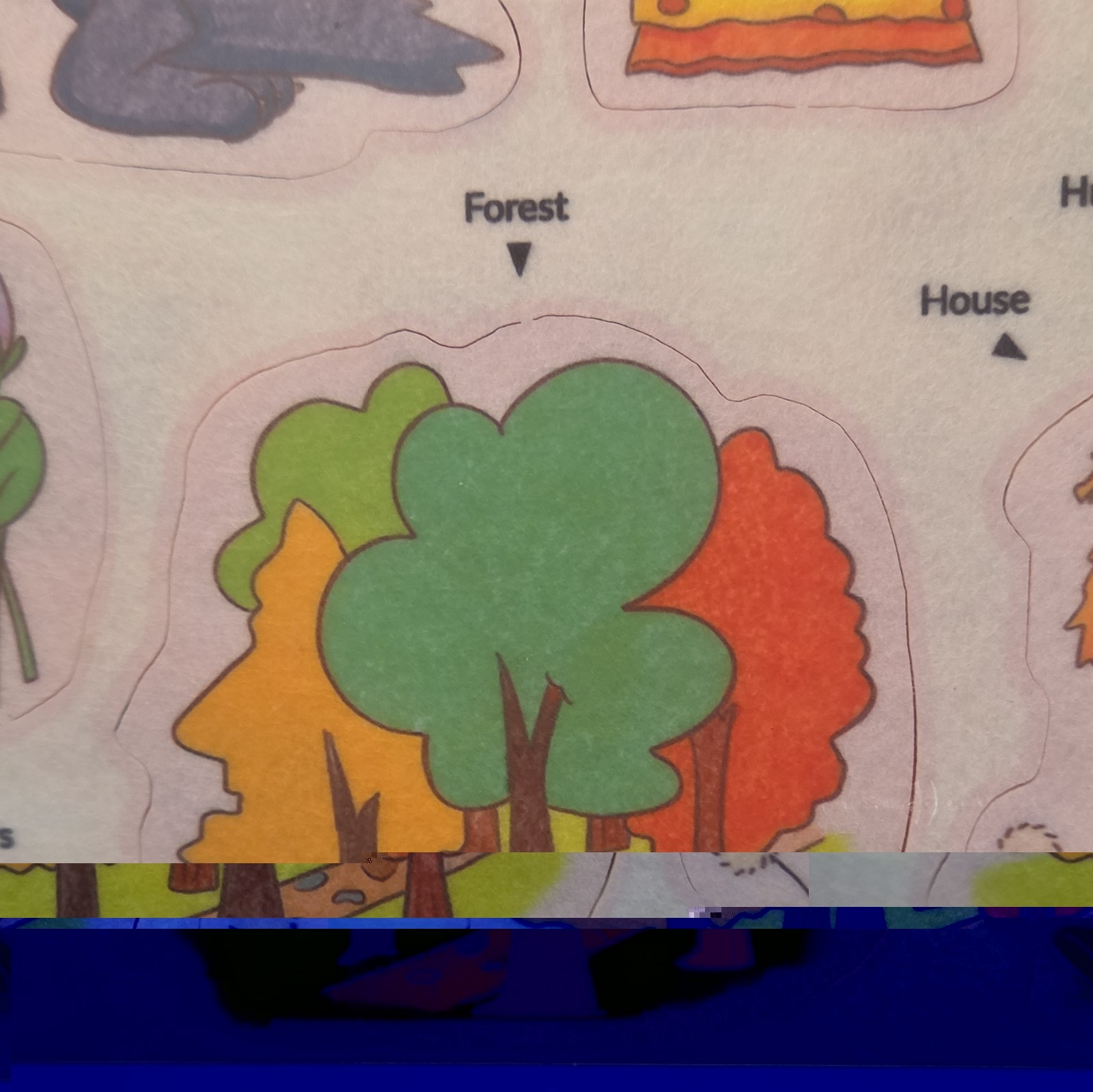 CHEFAN Felt Board Set The Little Red Riding Hood Fairy Tales Multicolor Age 3+