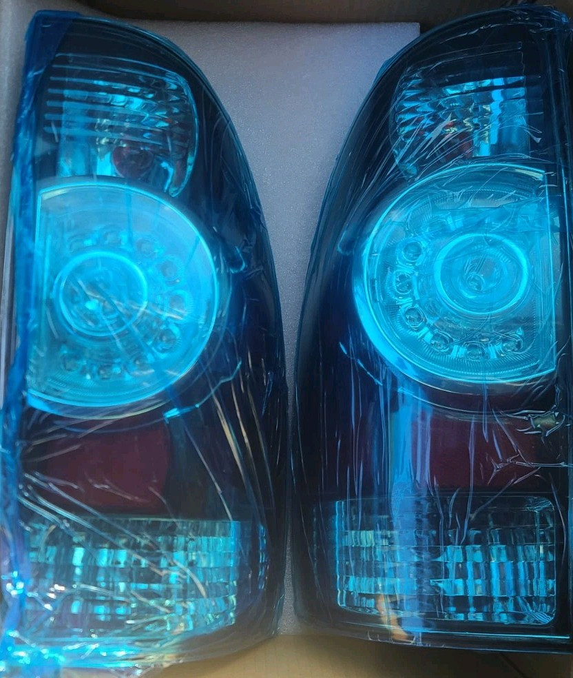 Tail Light Assembly Compatible With 2005-2015 Black Housing with Clear Lens