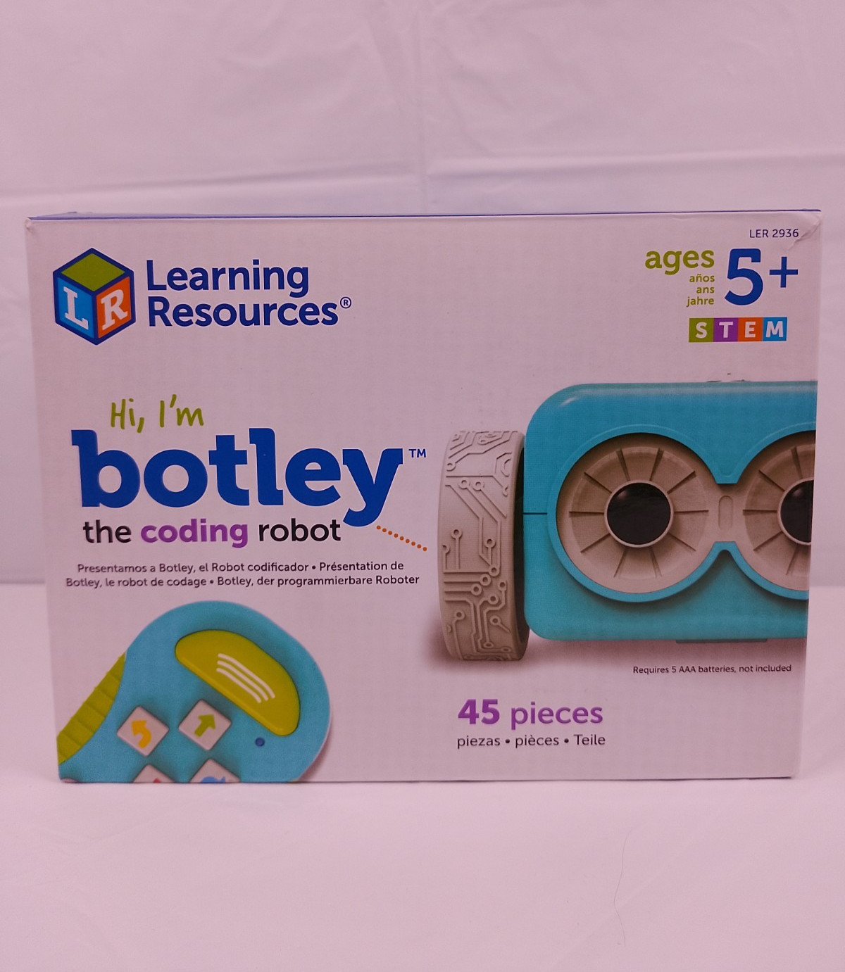 Learning Resources Botley The Coding Robot STEM Toy Incomplete Set
