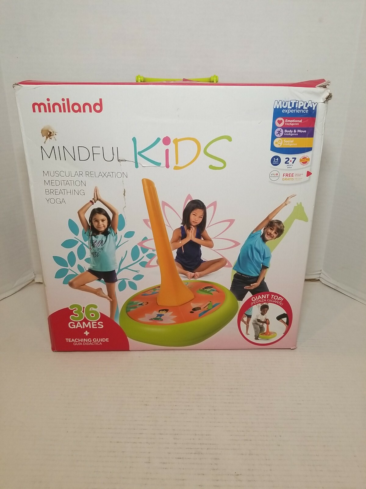 Miniland – MINDFUL KIDS, Yoga, Meditation, Muscle Relaxation, Breathing