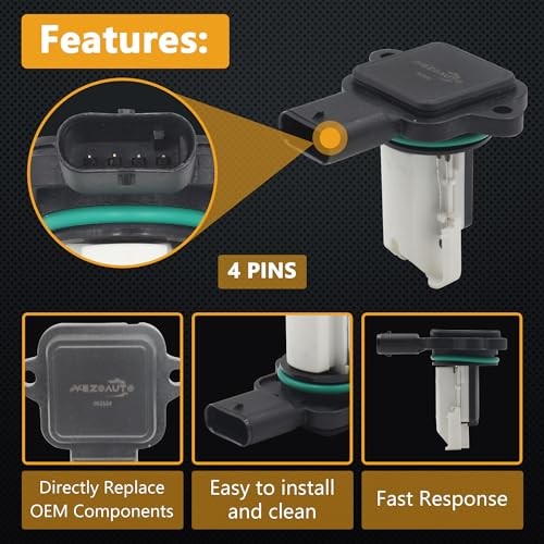 Mass Air Flow Sensor (Maf Meter) – Compatible with BMW 135i, 335i, 535i, & More;