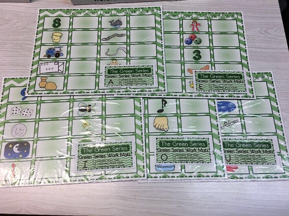 The Green Series – Language Kit – (17) Montessori Materials for Primary Language