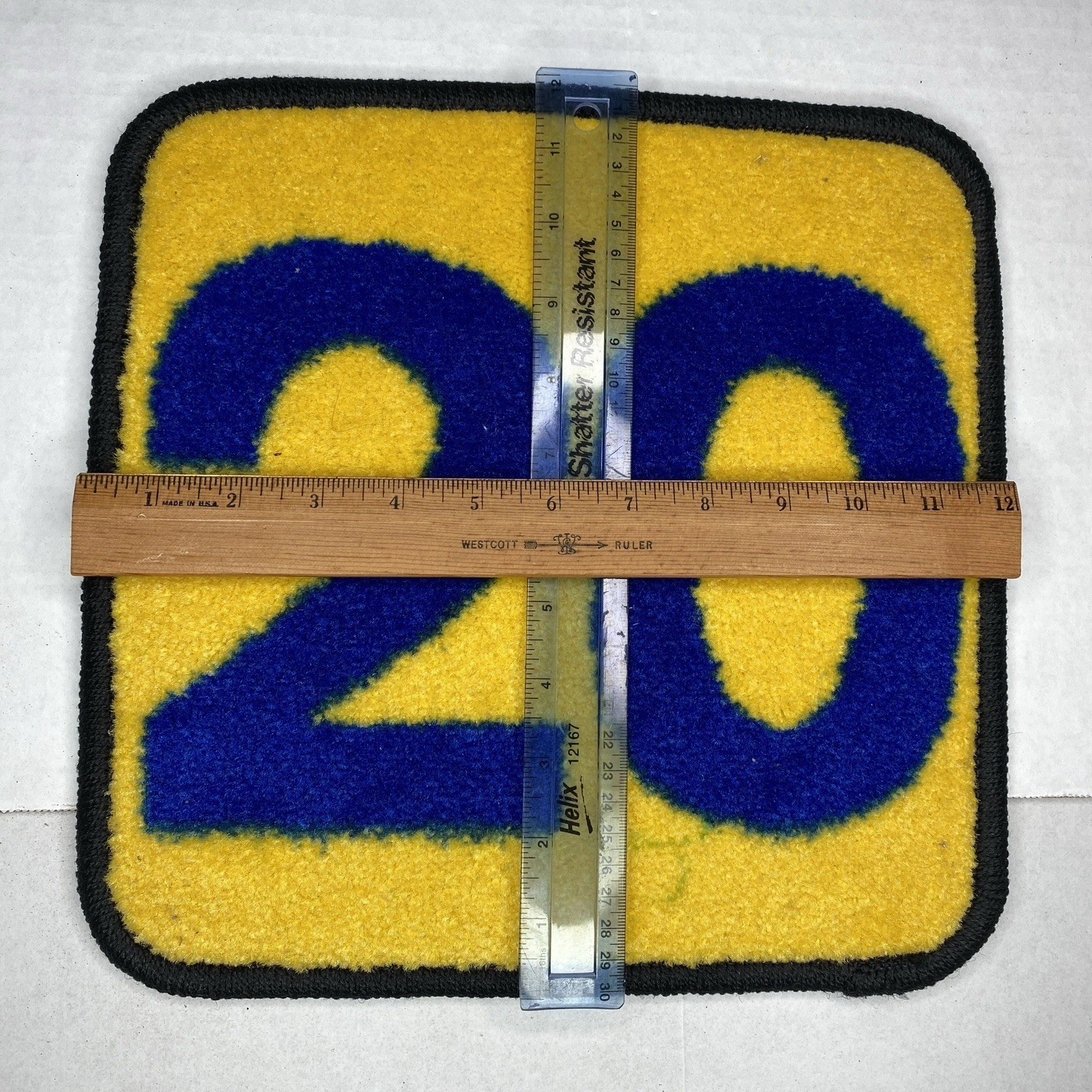 Lot 50 Number Carpet Squares Classroom Preschool Rug Tiles Floor Mat School 12”