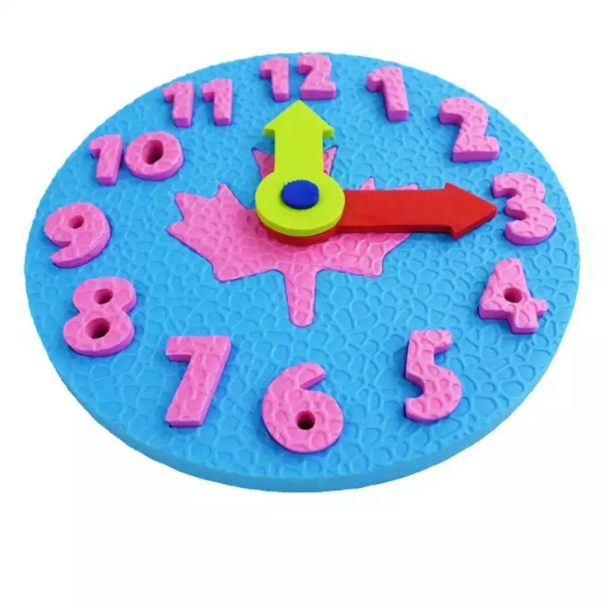 Teaching Kindergarten Manual DIY Clock Early Learning Education Baby Kid Toy