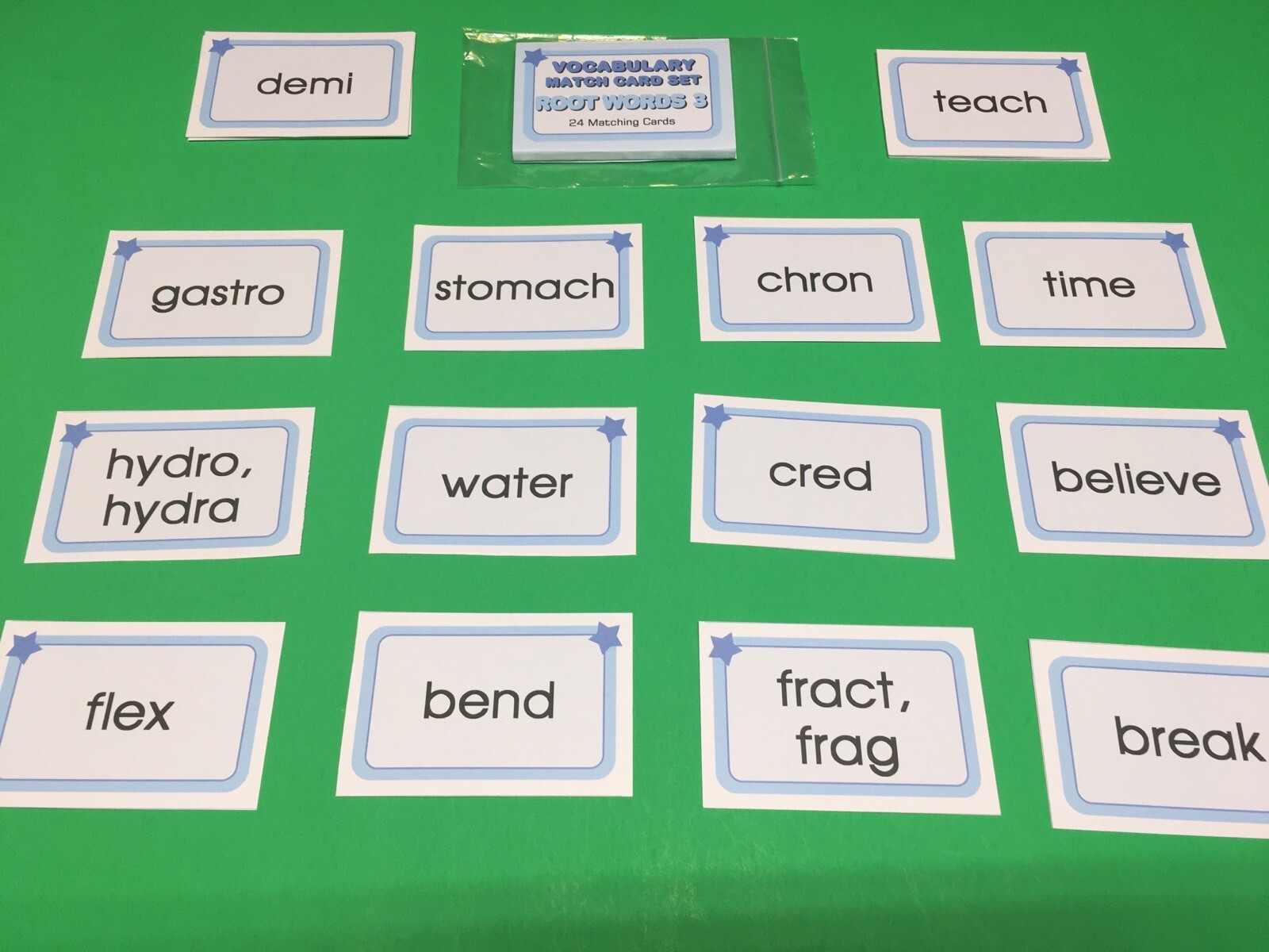 Root Words 3 – Learning Flash Cards For Kids – Educational