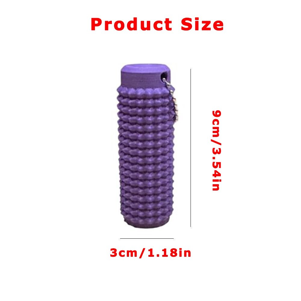 Portable Stress Relief Spiky Grippie Keychain, Hand Fidget Tool for Focus & Calm