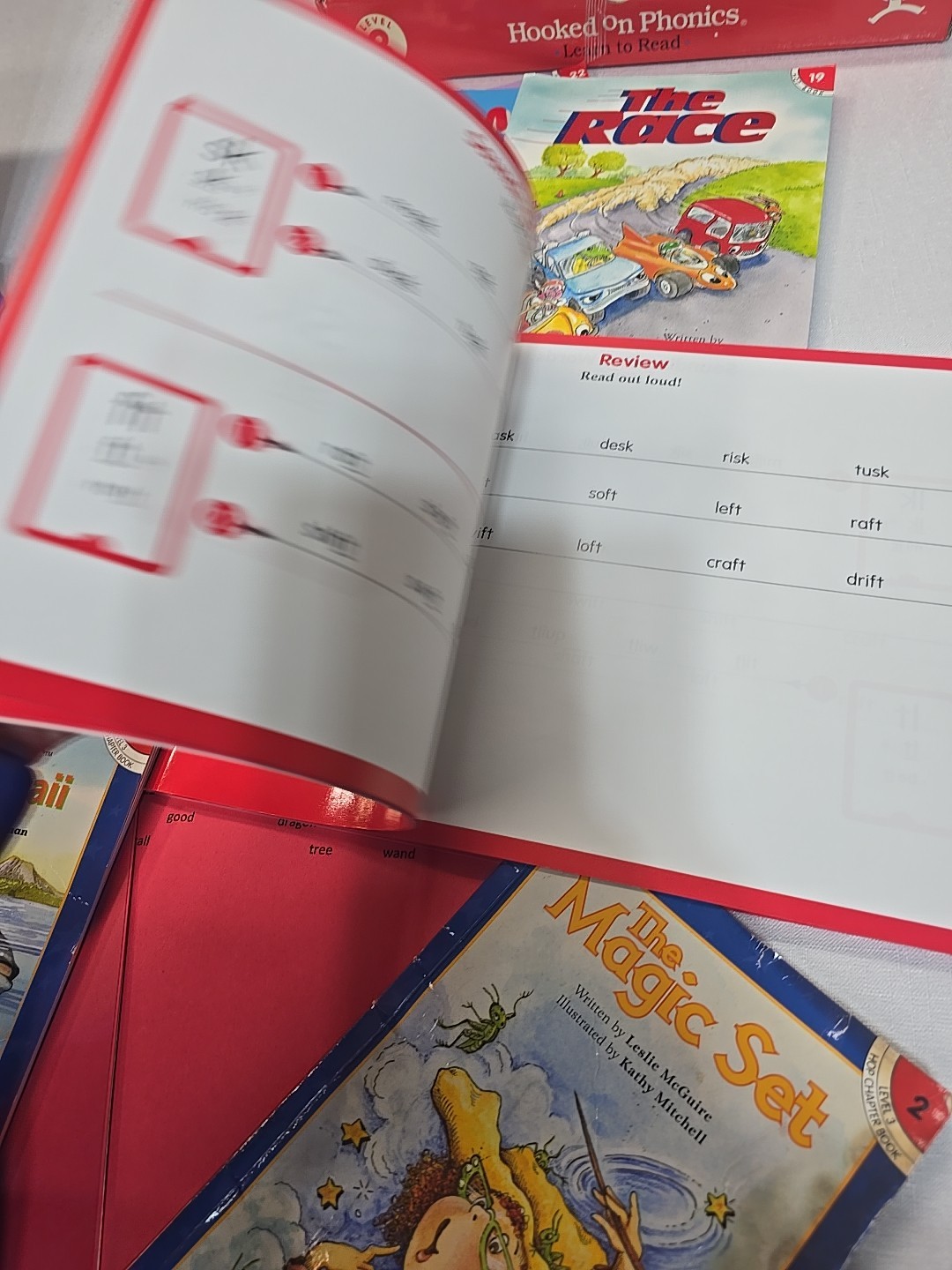 Hooked on Phonics Set Levels 3 4 5 Learn To Read Homeschool **READ DESCRIPTION**