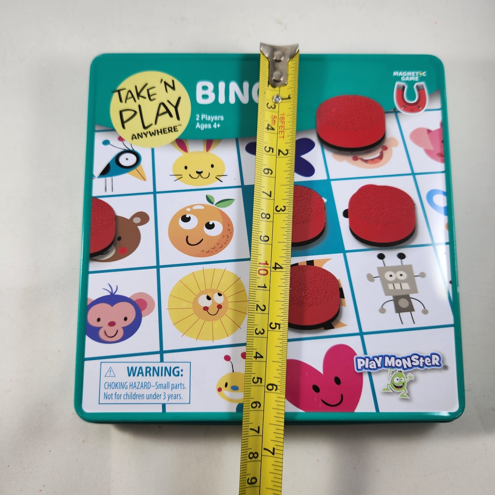 Take N Play Anywhere Magnetic Bingo Play Monster Children’s Toy STEM