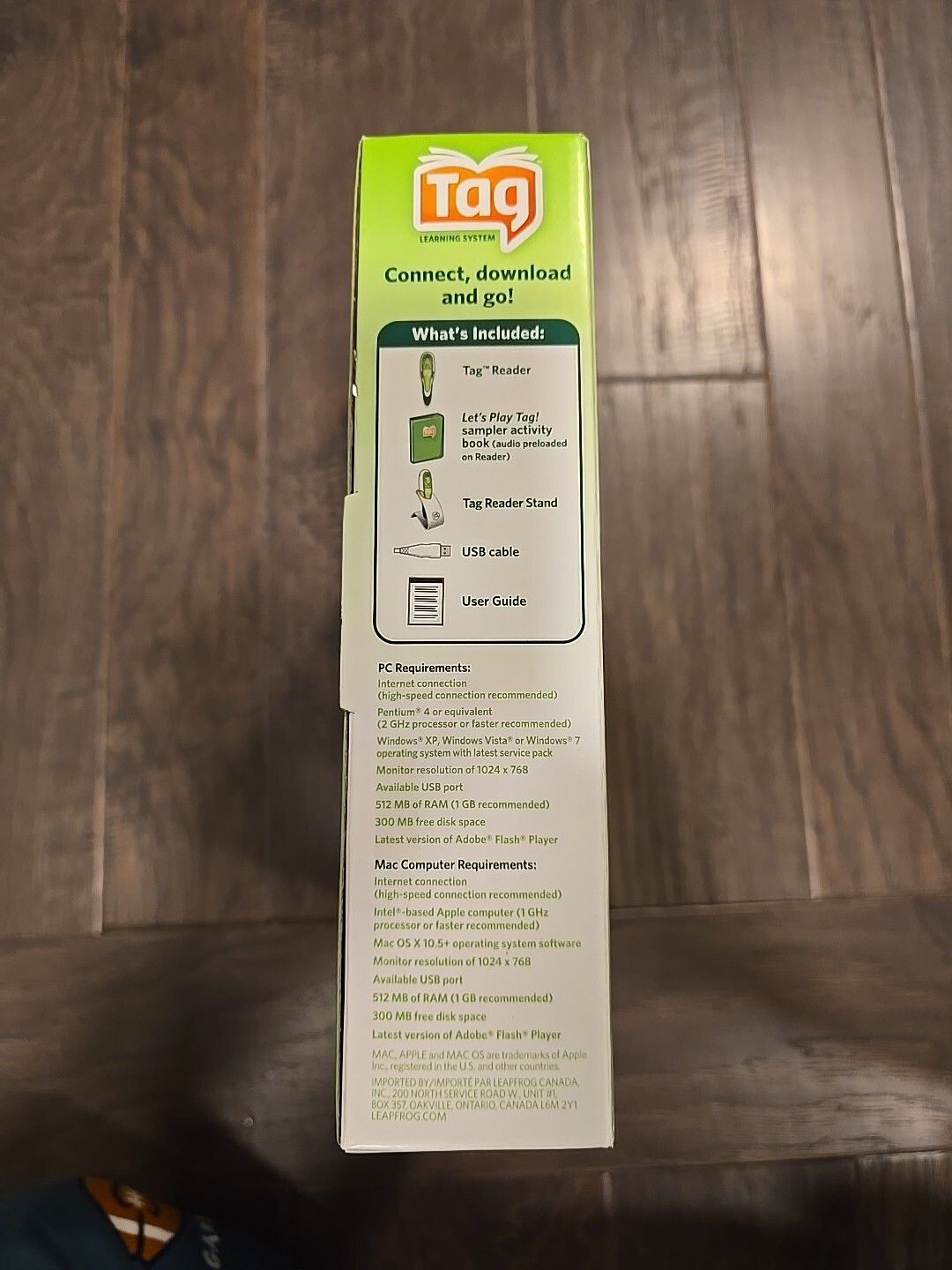 (Green) – LeapFrog TAG Reading System Brand New