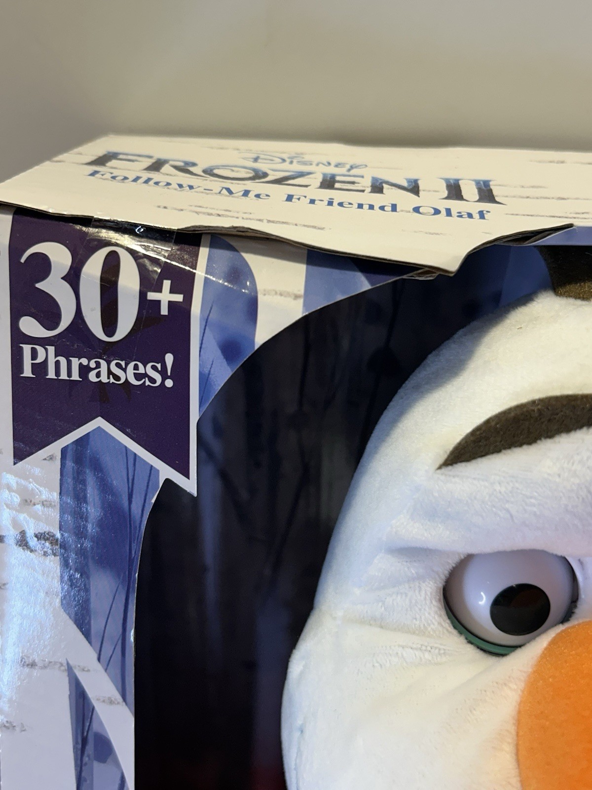 Disney Frozen 2 Follow Me Friend Olaf Sings Talks Head Moves – NRFB NIB RARE HTF