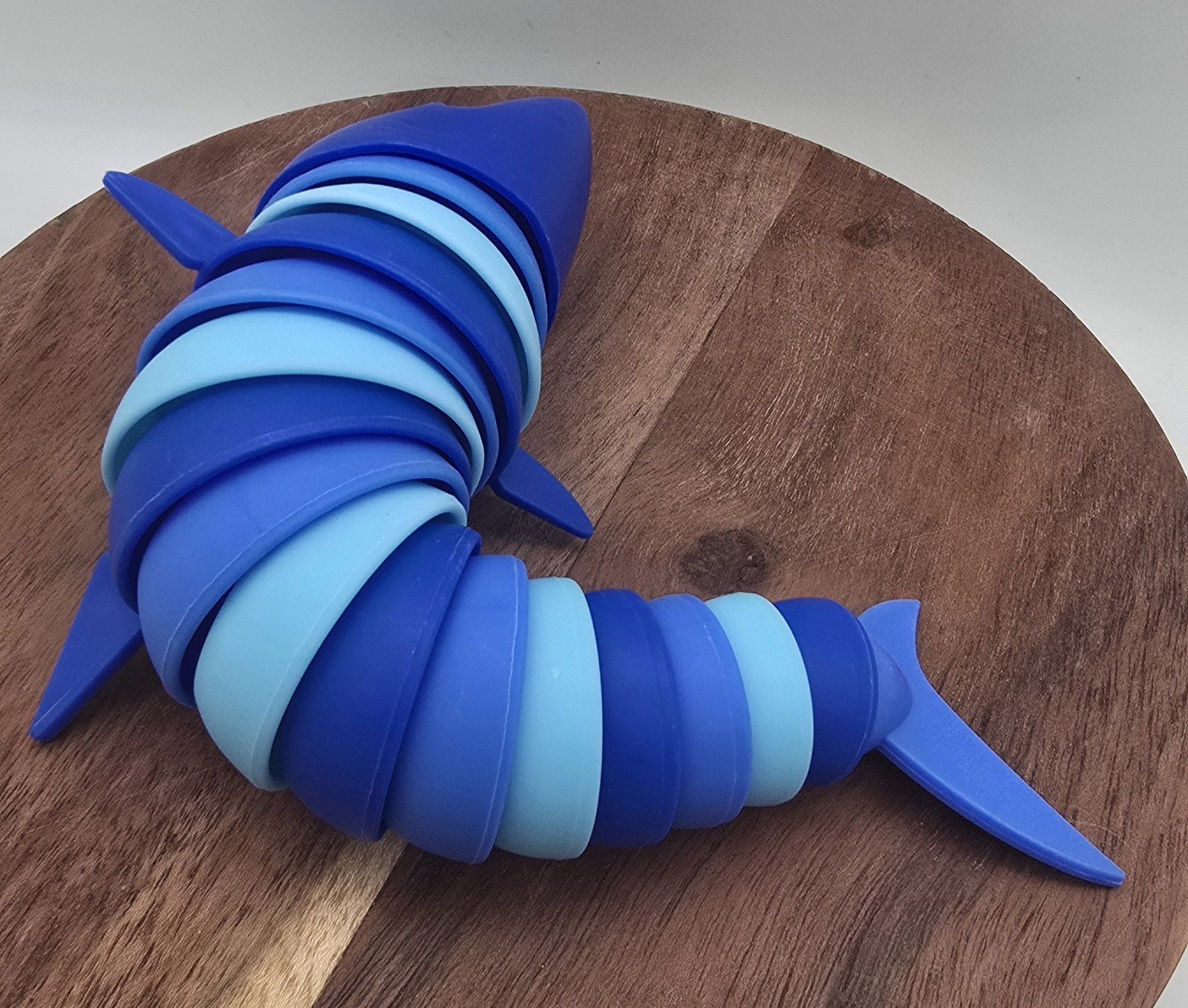 Decompression Fidget Sensory Stress Relieves Kids Ocean Animal Blue Shark