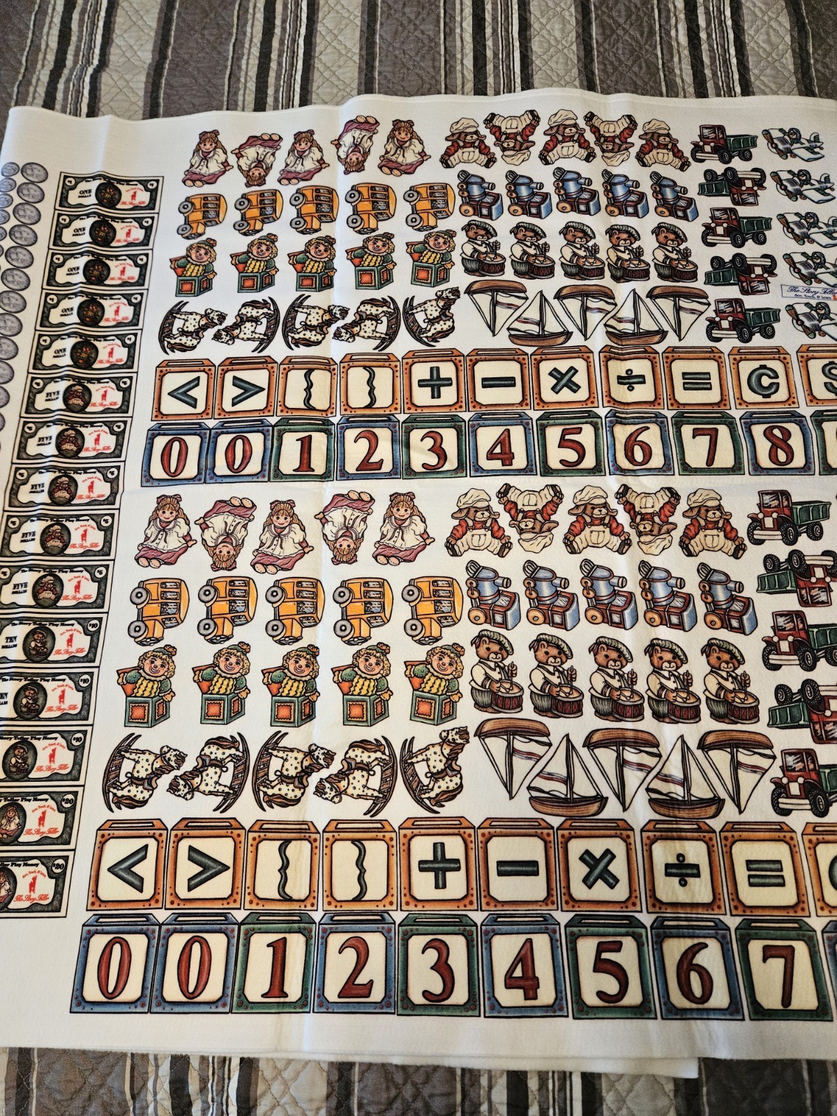 Vtg The Story Teller Felt Board See Touch Listen Learn. Felt Flannel Uncut