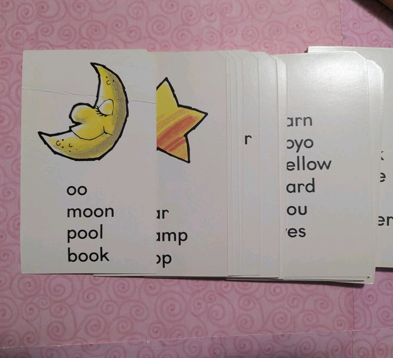 Golden Step Ahead Phonics Flash Cards Alphabet Letters 1984 Vintage