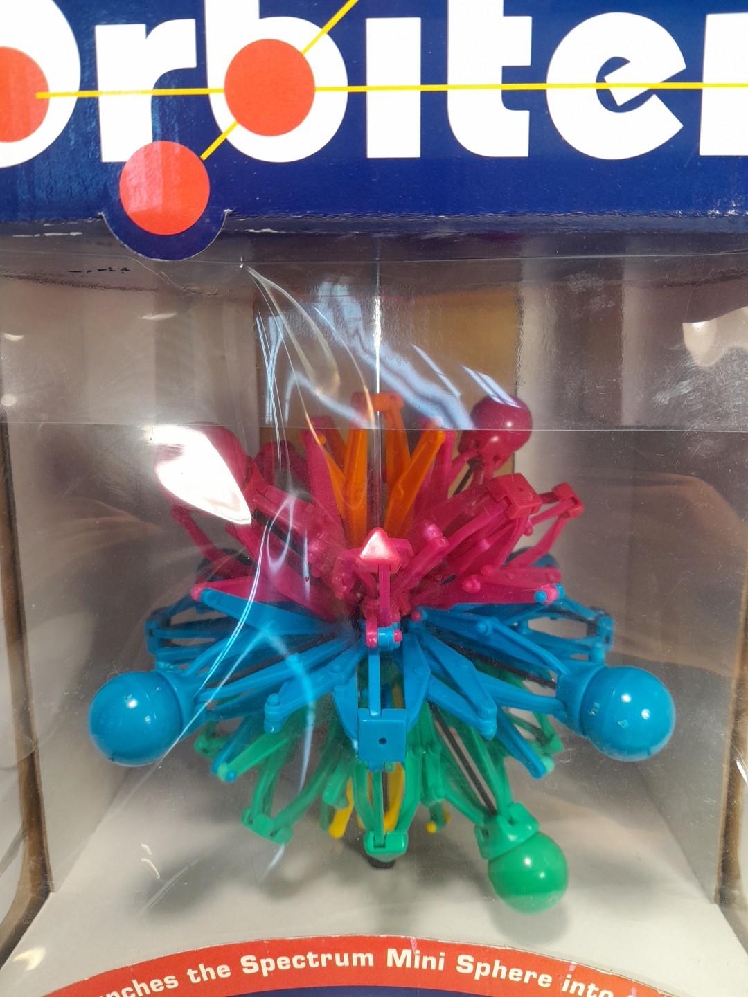 Vtg 2000 Hoberman Mini Sphere Orbiter Educational Toy New Open Box