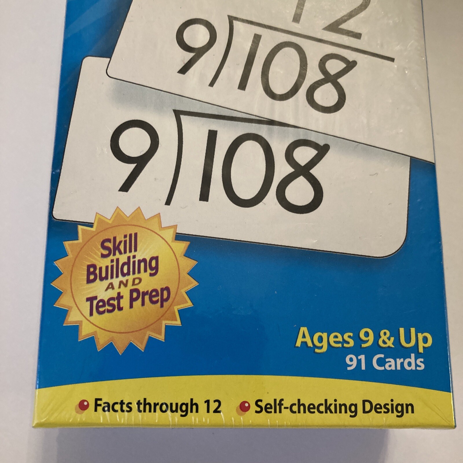 Trend Division Math Flash Cards, Set of 91