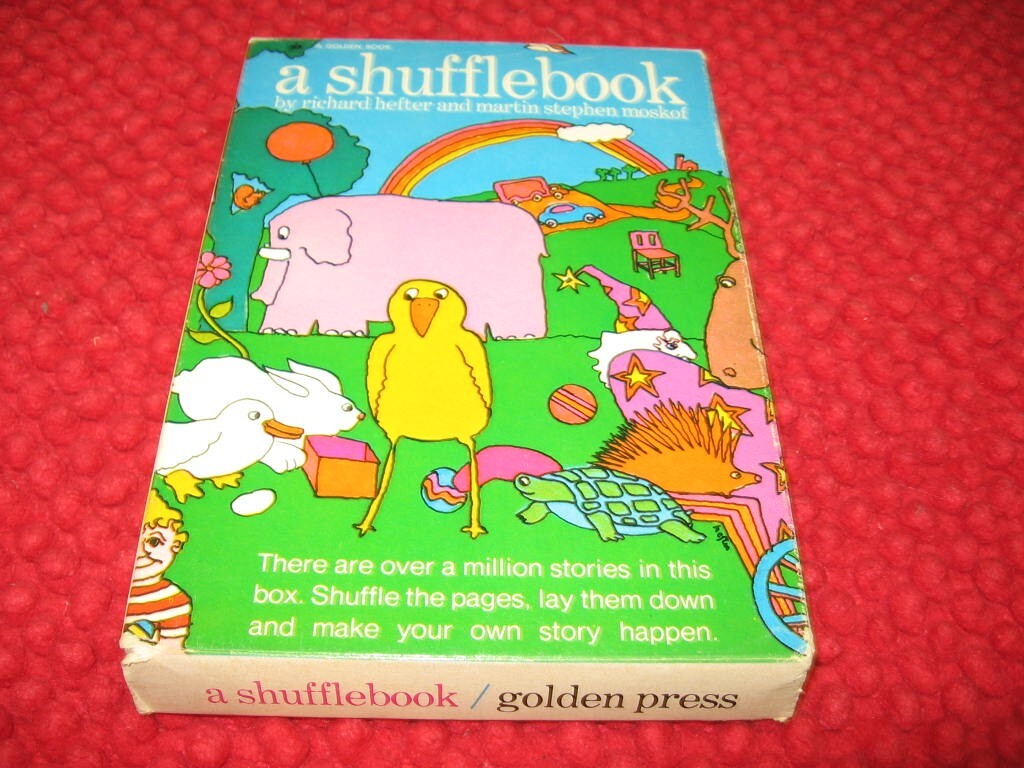 Vintage A SHUFFLEBOOK Golden Press Richard Hefter Martin S. Moskof
