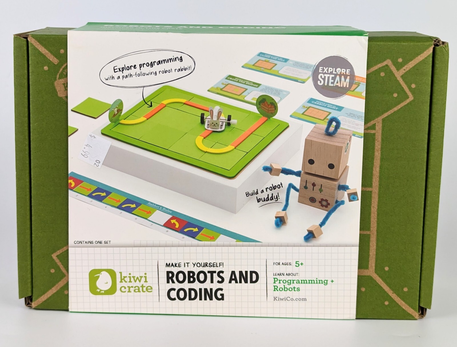 [NEW] KIWI Crate Mechanics Robots and Coding Game Kids 5+ Programming Robots