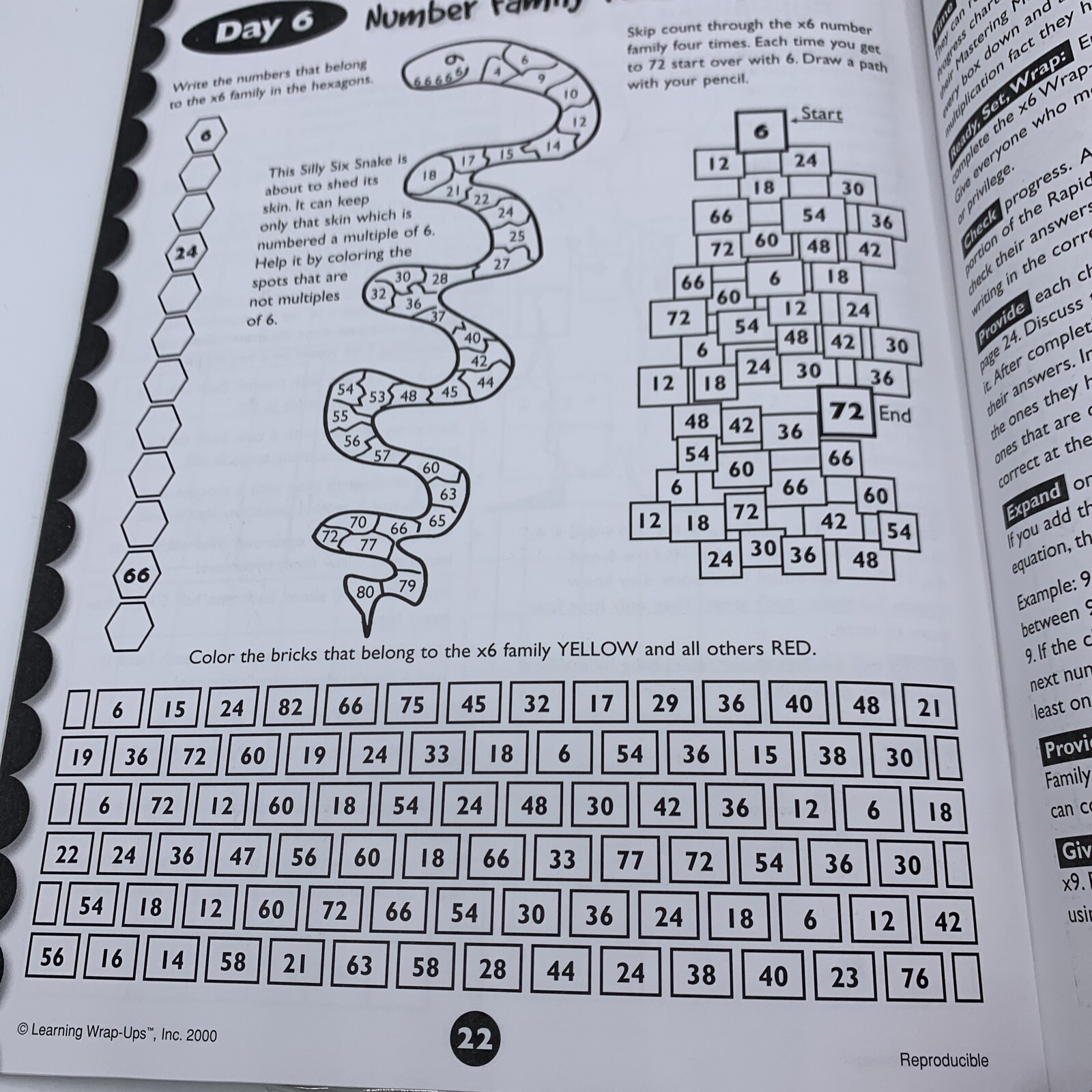 Educational Wrap Ups 10 Days to Multiplication Mastery Home School/Classroom