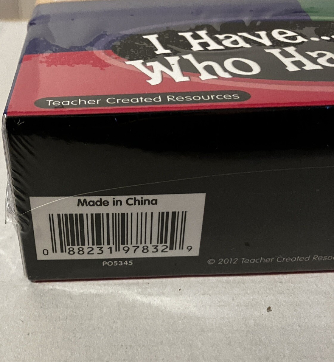 Teacher Created Resources I Have…Who Has? Language Arts Grades 5-6 Interactive