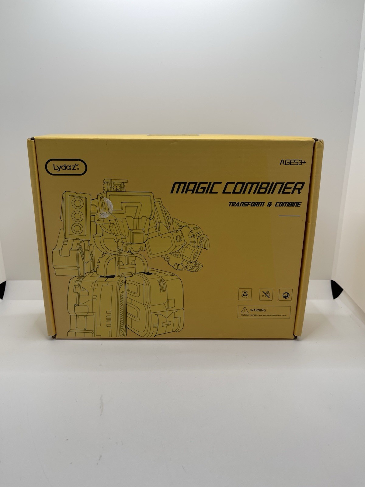 Lydaz Numbers Robot Magic Combiner Transform Educational Stem Toy Fine Motor