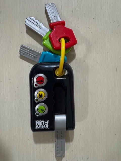 Infini Fun My First Car Keys Preschool Interactive Toy Noise Maker Sirens Alarm