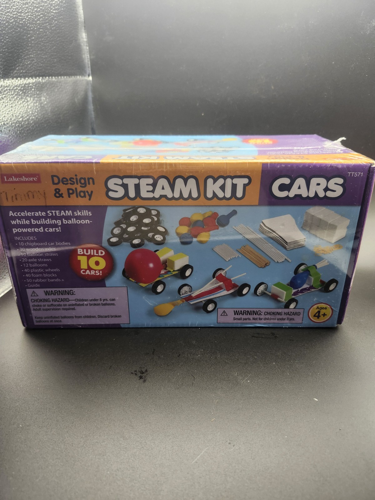 NEW Lakeshore Design & Play STEAM KIT : CARS – TT571 Education Craft Project Toy