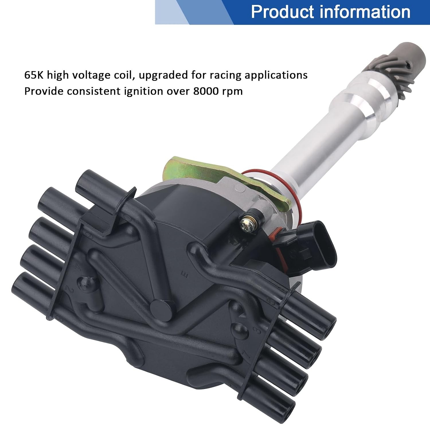 Ignition Distributor Compatible with 1996-2002 Chevy GMC Cadillac Isuzu Vortec V