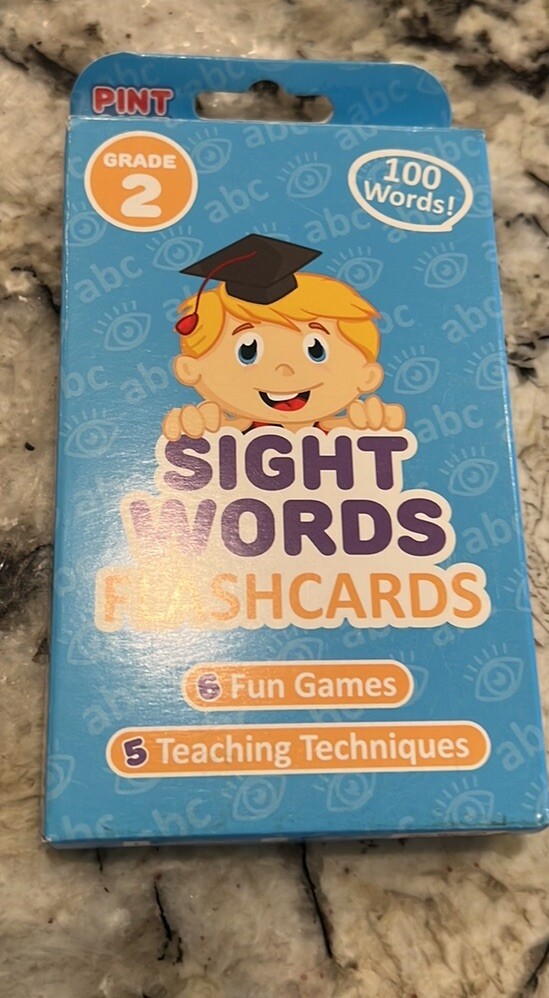 Pint Sized Scholars Pre-K and Kinder Sight Words Flashcards BUNDLE