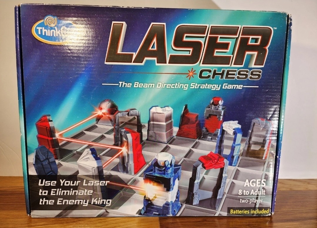 ThinkFun Laser Chess Two Player Strategy Beam Game Toy