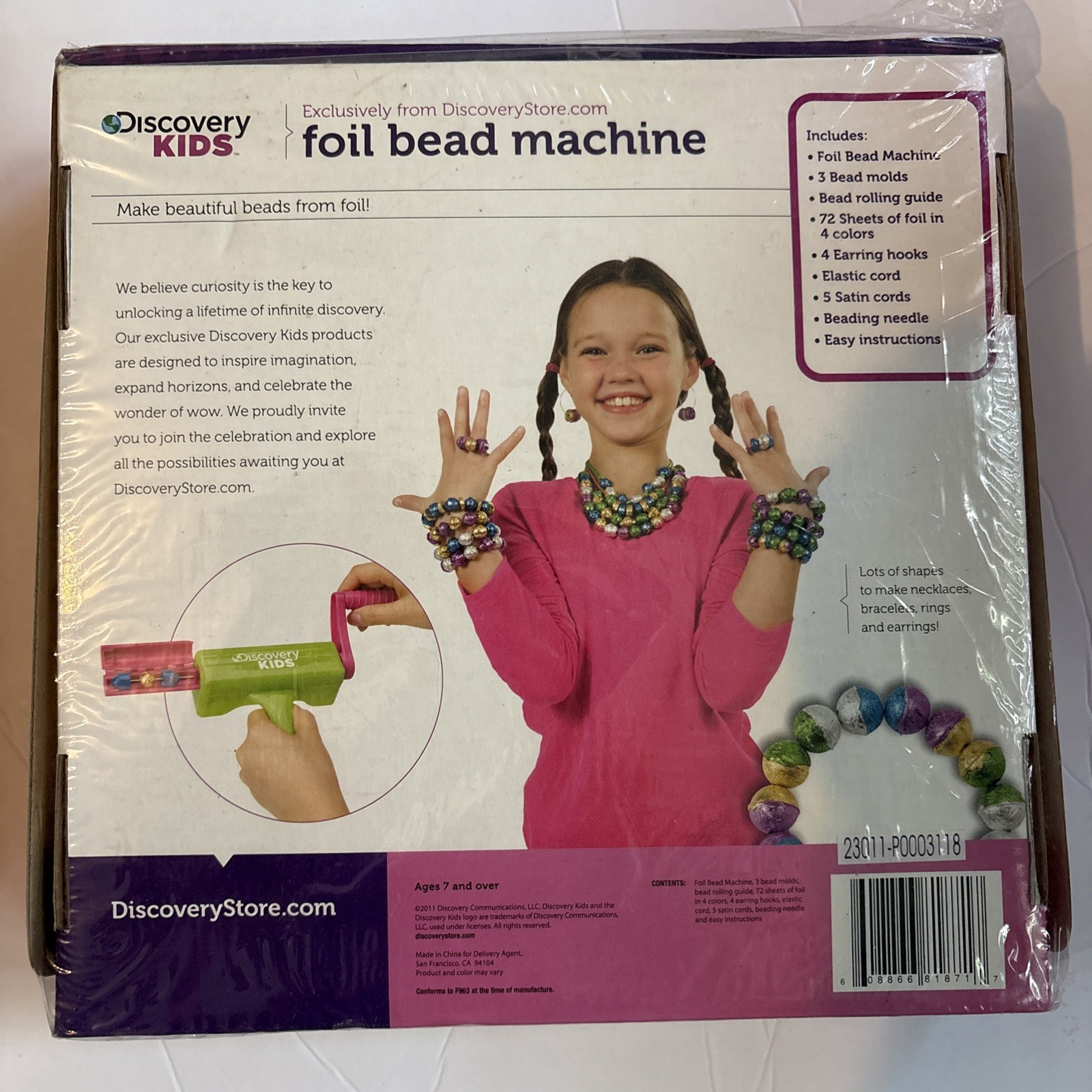 New Discovery Kids Foil Bead Machine Exclusively From Discovery Store New Sealed